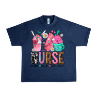 Navy nurse coffee scrubs rubber gloves Urban Heavy Tee - texasbilliewilder