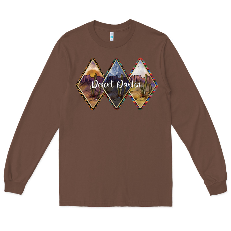 Desert Darlin Long Sleeve Tee by SublimationCraftShop | Teevron