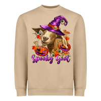 Spooky Goat Heavyweight Sweatshirt | Teevron