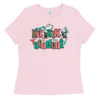 Bubblegum Pink nursing student Ladies Tee - AdoDesignShop