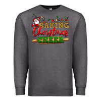 Charcoal Heather Baking Christmas cheer Premium Sweatshirt - NancyCooperArtShop
