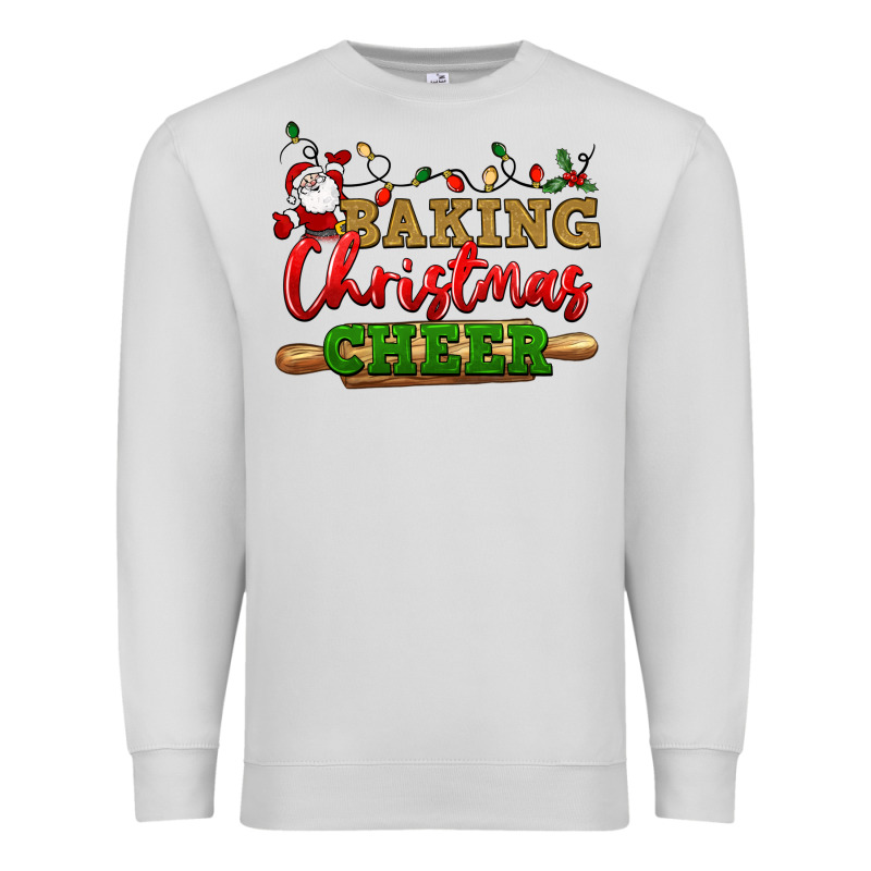 Baking Christmas Cheer Premium Sweatshirt by NancyCooperArtShop | Teevron