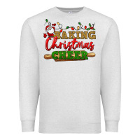 Oatmeal Heather Baking Christmas cheer Premium Sweatshirt - NancyCooperArtShop