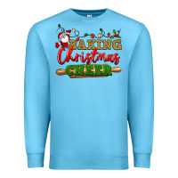 Ocean Blue Baking Christmas cheer Premium Sweatshirt - NancyCooperArtShop