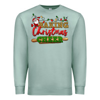 Seafoam Baking Christmas cheer Premium Sweatshirt - NancyCooperArtShop