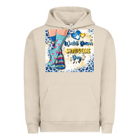 Pigment French Oak world down syndrome day Urban Hoodie - Artiststas