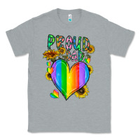 Heather Grey proud dad love Classic Tee - CowhideDigitalArt