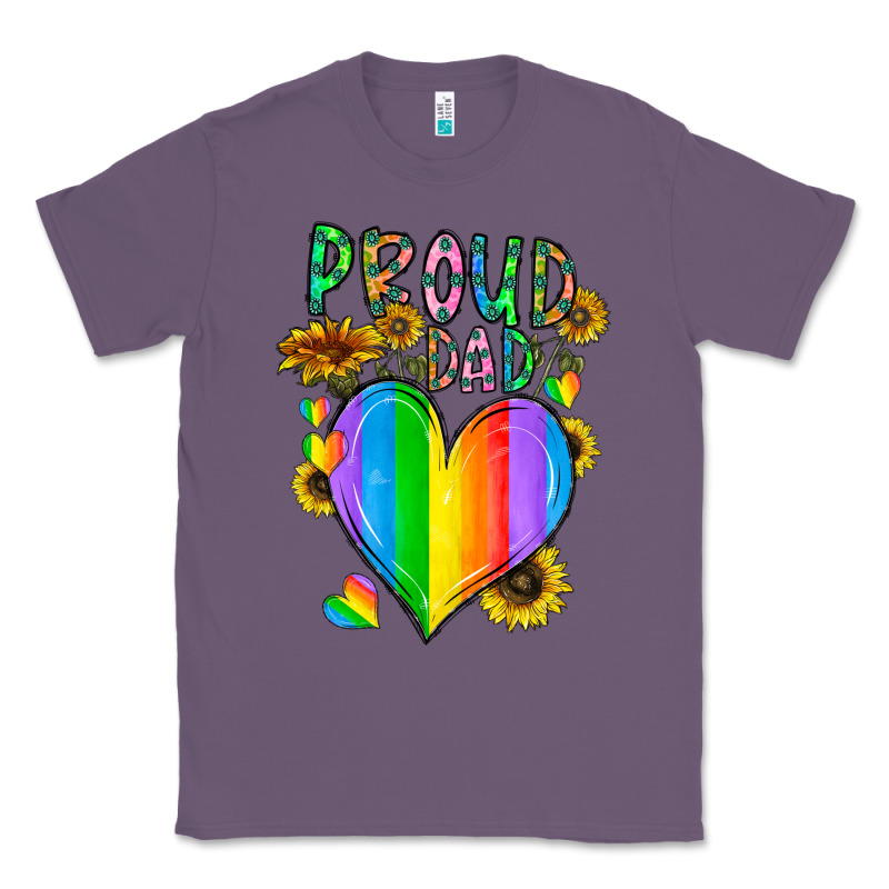 Proud Dad Love Classic Tee by CowhideDigitalArt | Teevron