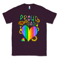 Plum proud dad love Classic Tee - CowhideDigitalArt