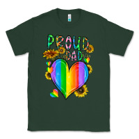 Sports Green proud dad love Classic Tee - CowhideDigitalArt