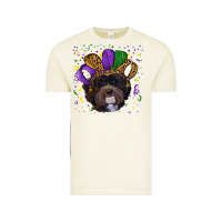 Vintage Arctic mardi gras hat havanese dog Vintage Tee - RanaPortraitStore