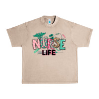 French Oak nurse life Urban Heavy Tee - texasbilliewilder
