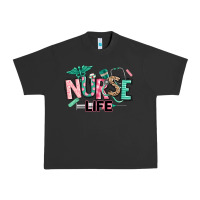 Pigment Black nurse life Urban Heavy Tee - texasbilliewilder