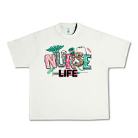 Pistachio nurse life Urban Heavy Tee - texasbilliewilder