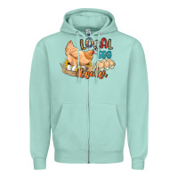 Seafoam local egg dealer Zipper Hoodie - Artiststas