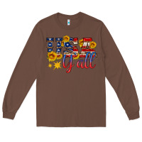 Chestnut usa y all Long Sleeve Tee - HRA Design Shop