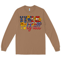 Toasted Coconut usa y all Long Sleeve Tee - HRA Design Shop