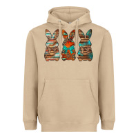 Mushroom western easter bunnies Heavyweight Hoodie - Jasminsmagicworld