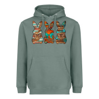 Sage western easter bunnies Heavyweight Hoodie - Jasminsmagicworld