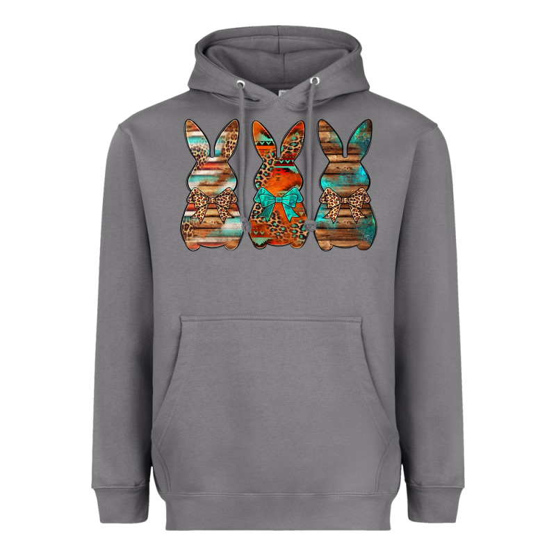Western Easter Bunnies Heavyweight Hoodie by Jasminsmagicworld | Teevron