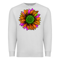 Dove Grey halloween sunflower Premium Sweatshirt - Jasminsmagicworld