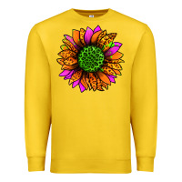 Lemon halloween sunflower Premium Sweatshirt - Jasminsmagicworld
