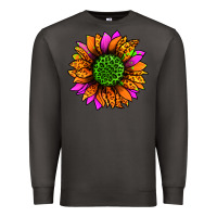 Smoke halloween sunflower Premium Sweatshirt - Jasminsmagicworld