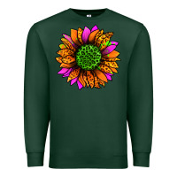 Sports Green halloween sunflower Premium Sweatshirt - Jasminsmagicworld