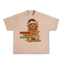 Burro merry and bright toy poodle Urban Heavy Tee - RanaPortraitStore