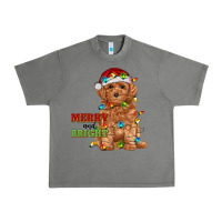 Tornado merry and bright toy poodle Urban Heavy Tee - RanaPortraitStore