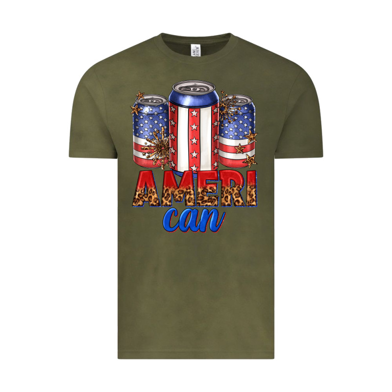 Ameri Can Vintage Tee by texasbilliewilder | Teevron