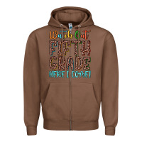 Chestnut watch out fifth grade here i come! Zipper Hoodie - JahusDesignShop