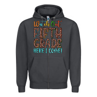 Smoke watch out fifth grade here i come! Zipper Hoodie - JahusDesignShop
