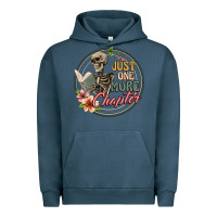 Pigment Midnight Navy just one more chapter Urban Hoodie - Artiststas