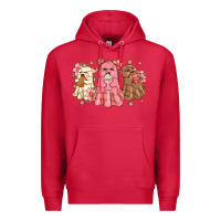 Cardinal mexican desert ghosts Premium Hoodie - MaliasSmallBusiness