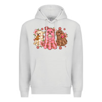 Dove Grey mexican desert ghosts Premium Hoodie - MaliasSmallBusiness