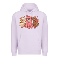 Lilac mexican desert ghosts Premium Hoodie - MaliasSmallBusiness