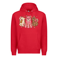 Red mexican desert ghosts Premium Hoodie - MaliasSmallBusiness
