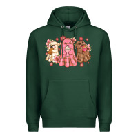 Sports Green mexican desert ghosts Premium Hoodie - MaliasSmallBusiness