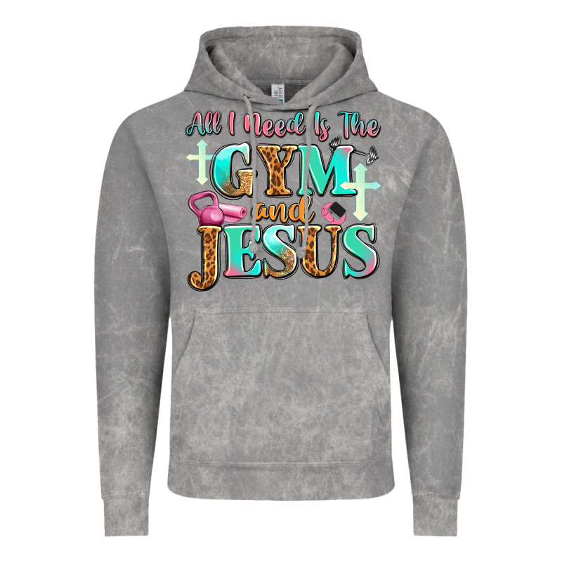All I Need Is The Gym And Jesus Vintage Hoodie by JahusDesignShop | Teevron