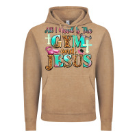 Vintage Coffee all i need is the gym and jesus Vintage Hoodie - JahusDesignShop