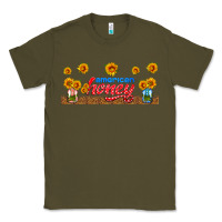 Army Green american honey libbey cup Classic Tee - HRA Design Shop