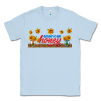 Dusty Blue american honey libbey cup Classic Tee - HRA Design Shop