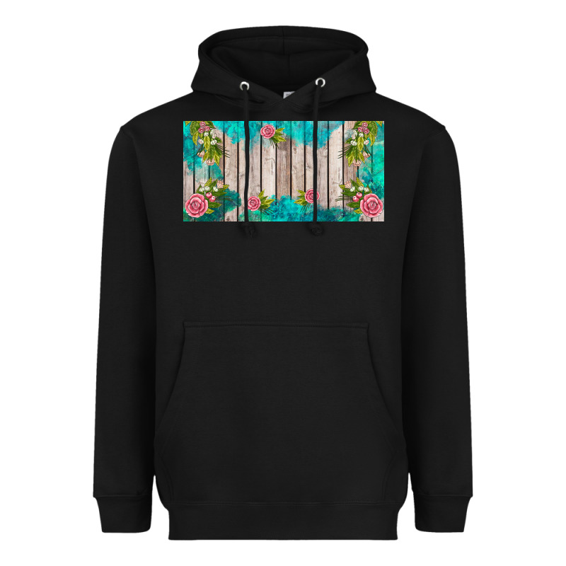Western Floral  License Plate Template Heavyweight Hoodie by BarkalooDesign | Teevron