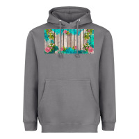 Storm western floral  license plate template Heavyweight Hoodie - BarkalooDesign