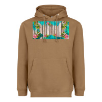 Toasted Coconut western floral  license plate template Heavyweight Hoodie - BarkalooDesign