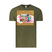 Vintage Olive small business coffee cups Vintage Tee - Zillion Design Studio
