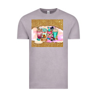 Vintage Zinc small business coffee cups Vintage Tee - Zillion Design Studio