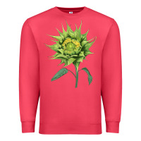 Cardinal sun fill green green sunflower Premium Sweatshirt - LillyAllenDesigns