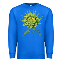 True Royal sun fill green green sunflower Premium Sweatshirt - LillyAllenDesigns
